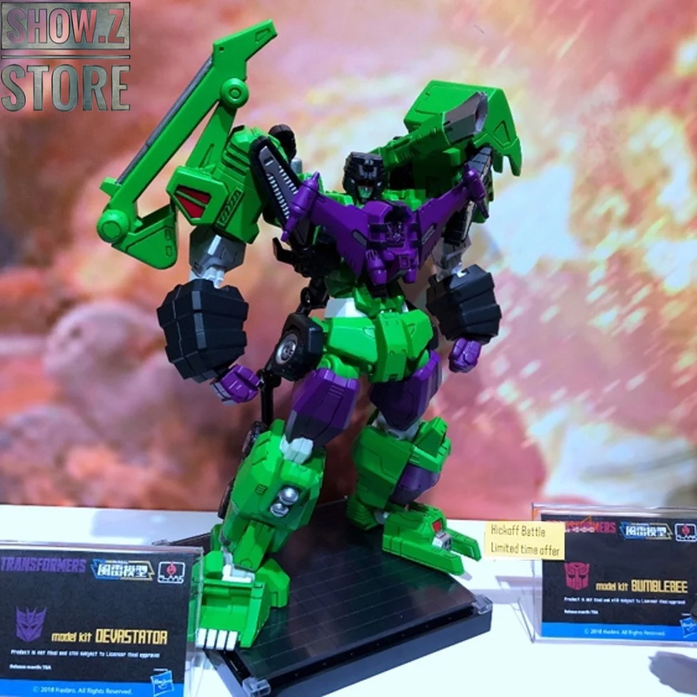 [Show. Z Store] игрушечное пламя Furai модель Devastator модель комплект фигурка