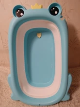 Bañera de bebé brillante, bañera de seguridad para recién nacidos, 0-3 años, plegable