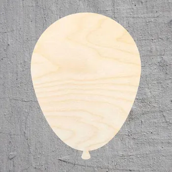 

balloon silhouette Laser Cut Out Wood Shape Craft Supply Unfinished Cut Art Projects Craft Decoration Gift Decoupage Ornamente