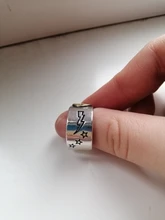 Anillos de cobre con cara sonriente y feliz para mujer, joyería ajustable apilable, regalo, estilo Punk Vintage