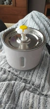 Water-Fountain Automatic Bowl Feeder Drinker FILTERS Led-Lighting Cats with 5-Pack USB