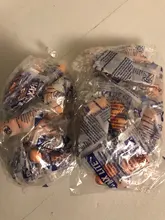 Tapones para los oídos de espuma para reducción de ruido, auriculares con reducción de ruido, protectores para dormir, rebote lento, 10 pares