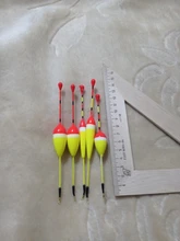 Flotador de espuma para pesca en hielo, conjunto de boya para carpa, accesorios de aparejos de pesca, tamaño 1g 2g 3g, 5 unids/lote