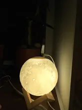 Humidifier Aroma-Diffuser Moon-Night-Light 880ml Bedroom Color-Changing