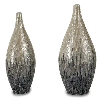 

Vase Gift Decor Grey (21 x 63 x 28 cm)