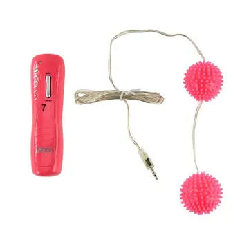 

Vibrating vaginal balls pink