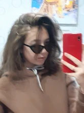 Gafas De Sol con forma De ojo De gato para mujer, anteojos De Sol femeninos con diseño De ojo De gato, Triangular, pequeños, Retro, a la moda, con UV400