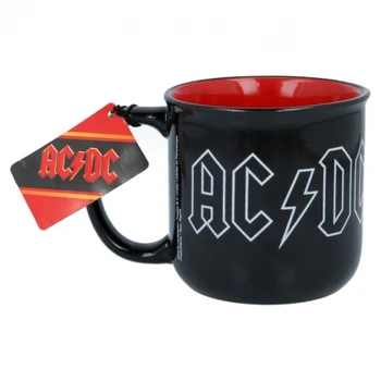 

CERAMIC BREAKFAST MUG 14 OZ ACDC BACK IN BLACK