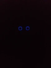 Esooli UE/Reino Unido estándar de 1/banda 2/3 inalámbrico de luz con Control remoto táctil interruptores de casa inteligente RF433 interruptor de pared con Control remoto