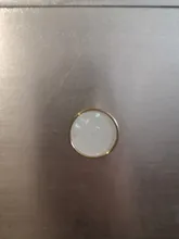 Furniture-Handles Door-Knobs Drawer Pulls Cupboard Shell-Resin Cabinet Kitchen Brass