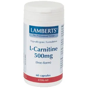 

CARNITINE 500 MG 60 CHAP LAMBERTS