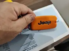 Clave tapa para Jeep renegado patriota libertad 2016 bolsa botón 4 funda para mando a distancia de coche Interior accesorios Flip clave