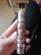 Caja de batería recargable LCD cabello hombres peluquero maquinilla para cortar el pelo Máquina para cortar cabello de Trimmer tijeras Cortadoras de barba