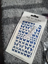 Foils Decorations Adhesive-Sliders Wraps Nail-Transfer-Decals Holographic Butterfly Colorful