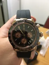PAGANI DESIGN-Reloj de pulsera de cuarzo para hombre, cronógrafo de lujo, con fecha automática, dorado, resistente al agua, japonés, VK63, nuevo de 2021