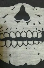 Mascarilla de esqueleto para ciclismo, máscara de calavera medio rostro, bufanda de fantasma multiuso para ciclismo