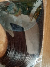 Leeons-postizo corto de pelo sintético para mujer, postizo resistente al calor, con flequillo, corto Natural, pinzas para el pelo, color negro