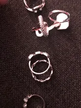 DIEZI-Conjunto de anillos para articulaciones estilo Hip Hop para mujeres y niñas, sortijas bohemias, Color dorado, Estilo Vintage