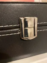 Caja de almacenamiento de reloj de cuero PU para hombre, organizador mecánico con 2/6/10/12 ranuras, expositor de relojes, Cajas de Regalo de joyería