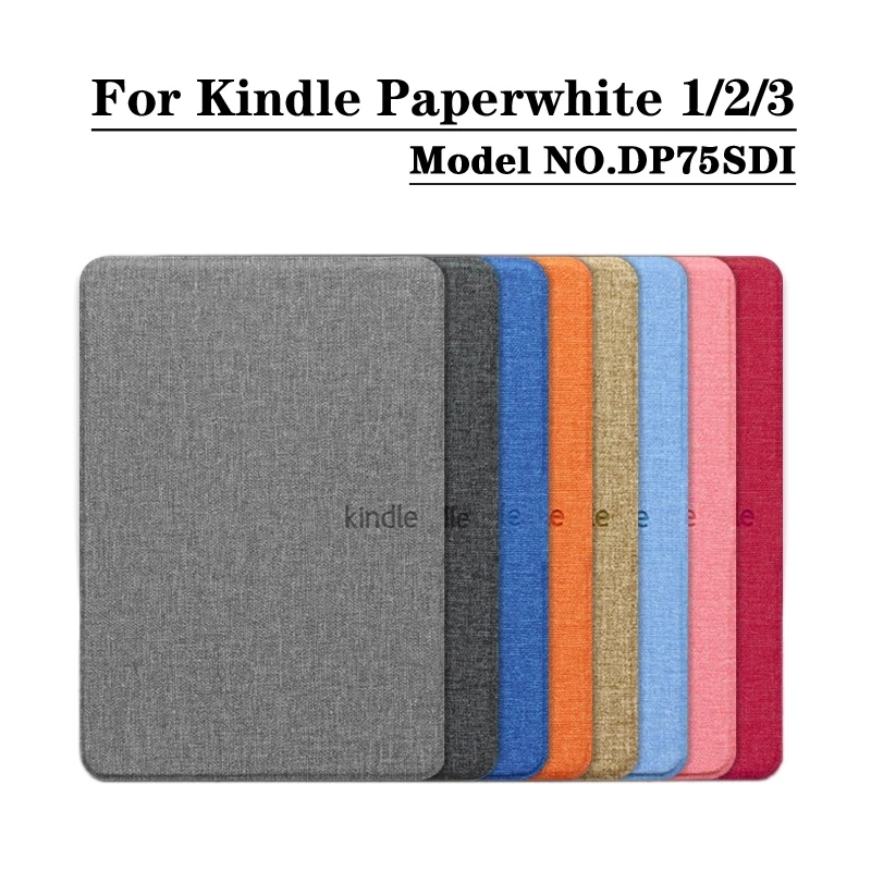 Capa Protetora Magnética Inteligente para Amazon Kindle Paperwhite Dp75sdi 5th 6ª e 7ª Geração 2023 2023 Modo de Repouso Automático