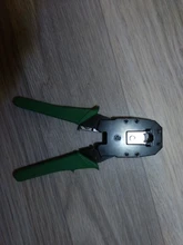 Juego de prensado de cables de red Cat6 Cat5 RJ45, Kit de herramientas con 10 Uds., conector de Cable de red RJ45 8P8C