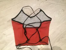 Sexy Underwear Tops Tank-Top Lingerie Padded-Crop Backless Bandage HELIAR Cotton Women