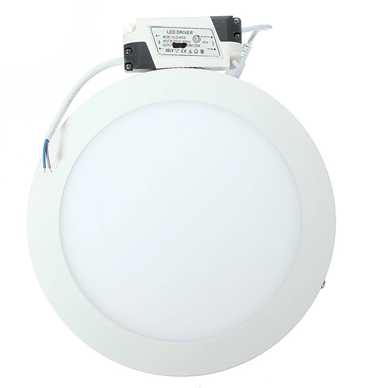 Ecola LED downlight накладной Круглый даунлайт с драйвером 18W 220V 4200K 6500K 220x32 DRSV18ELC DRSD18ELC