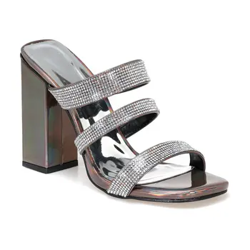 

FLO NOVEL Anthracite Women Slippers BUTIGO