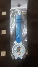 Relojes de juguete de la patrulla canina para niños y niñas, reloj electrónico de cuarzo con correa de cuero, resistente al agua
