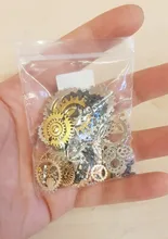 Reloj de engranaje de Metal de 50g/100g, resina UV, resina epoxi, relleno de joyería artesanal, accesorios para fabricación de moldes hechos a mano