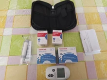 Accu-medidor de glucosa en sangre, tiras de prueba, equipo para medir la glucosa para diabéticos, monitor de azúcar en sangre, medidor para diabéticos, 50/100 Uds.