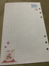 Recambio de cuaderno de hojas sueltas A5 A6, carpeta en espiral, diario, semanal, Plan mensual para hacer línea, red de puntos, papel de página interior, 45 hojas/libro