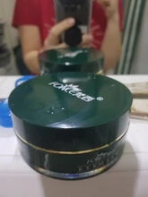 Fonce-Parches de colágeno alga de aguas profundas, máscaras coreanas para reducir las ojeras, Gel para dormir, antiarrugas, 60 Ojo de cristal