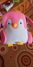 Mochila de grado alto para bebés y niñas, morral escolar 3D antipérdida con dibujos animados para guardería, impermeable de dinosaurios