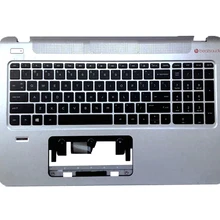 Для hp ENVY 15-K 020 US 15-k 052er подлокотник для ноутбука чехлы с клавиатурой PN 763578-001 серебристый цвет EAY34004010