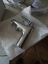 Bathroom Basin Faucet Tap-Sink-Faucet-Mixer Shower-Head Chrome Single-Handle Hot-And-Cold-Water-Hose