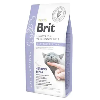 

Brit 2 kg VDC gastrointestinal grain-free diet at OTR. And Cron. Гастроэнтеритах D/cats, -1 pc