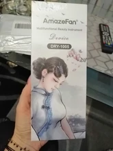 AmazeFan7in1RF y EMS-electroporación de mesoterapia, rejuvenecimiento de la piel facial, eliminación de arrugas, radiofrecuencia