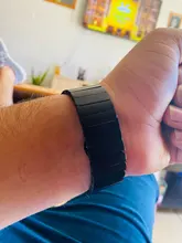 Correa para Apple Watch Series 6, 5, 4, 40MM, 44MM, correa de acero inoxidable para Iwatch 3, 2, 1, 38MM, 42MM, accesorios