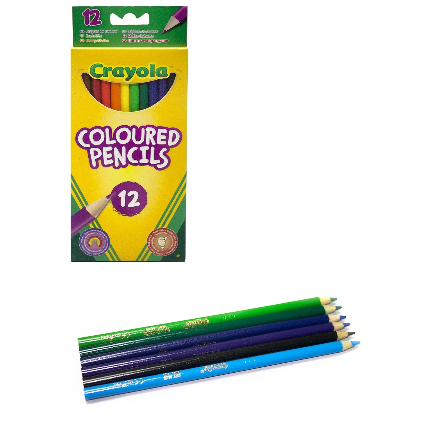Карандаши цветные Crayola 12 шт