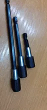 Screwdriver Extension-Bar Magnetic-Bit-Holder Adjustable Quick-Release Hex Shank 60mm 100mm