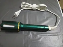 Rizador de pelo de cerámica con rotación automática, rizador de pelo eléctrico de larga duración para el cuidado del cabello con ondas de temperatura constante