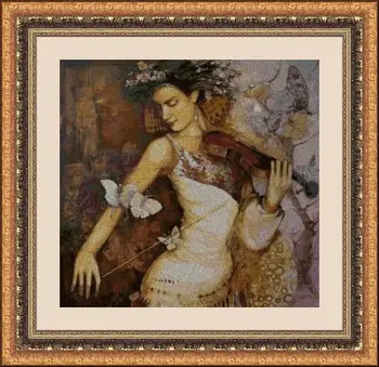 

CROSS STITCH KIT PANDATHREAD GREAT PAINTERS 32303
