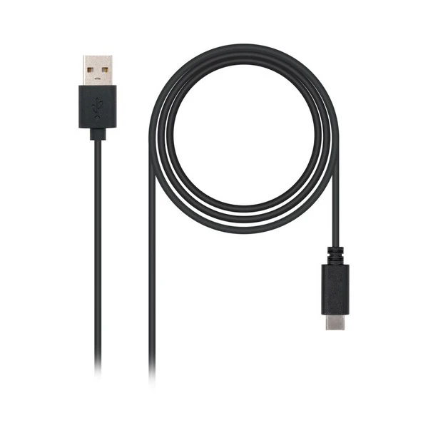 Кабель USB A-USB C NANOCABLE 10.01.210 черный | Электроника