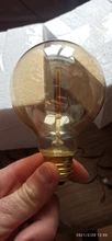 Light-Bulb Filament Vintage-Lamp G125 Incandescent E27 Retro Edison G80 ST64 110V 220V