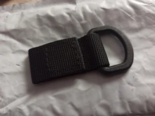 Molle Correa adjuntar clip de cinturón mochila al aire libre de la correa cierre Quickdraw mosquetón campamento agua percha de botella táctico Gancho de soporte
