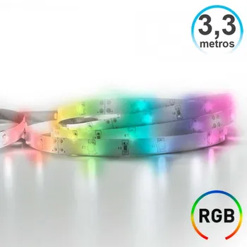 

LED strip RGB 3,3m IP20 with Timer Battery 7hSevenOn