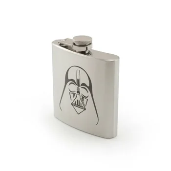 

Star Wars Darth Vader Hip Flask Hip Flask Laser Engraved Novelty Whiskey