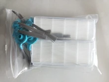 Cepillo lateral de filtro de polvo, almohadilla de mopa Hepa, cepillo de rodillo para Cecotec Conga 1390 Conga 1290, repuestos de aspiradora robótica