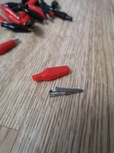 Probe-Meter Alligator-Clip Testing Electrical-Clamp Auto-Battery Crocodile Metal Plastic